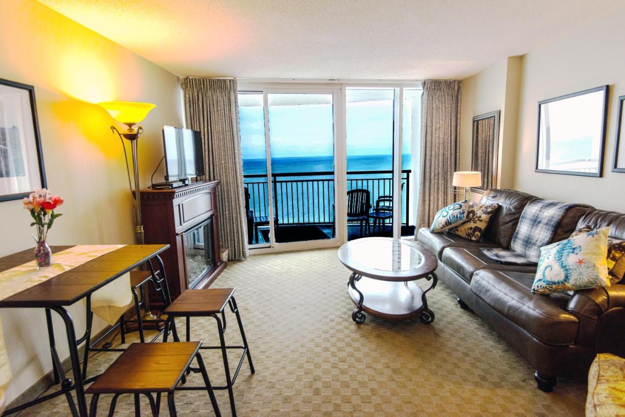 Deluxe Ocean Front One Bedroom Suite In Sandy Beach Resort Myrtle Beach Zewnętrze zdjęcie